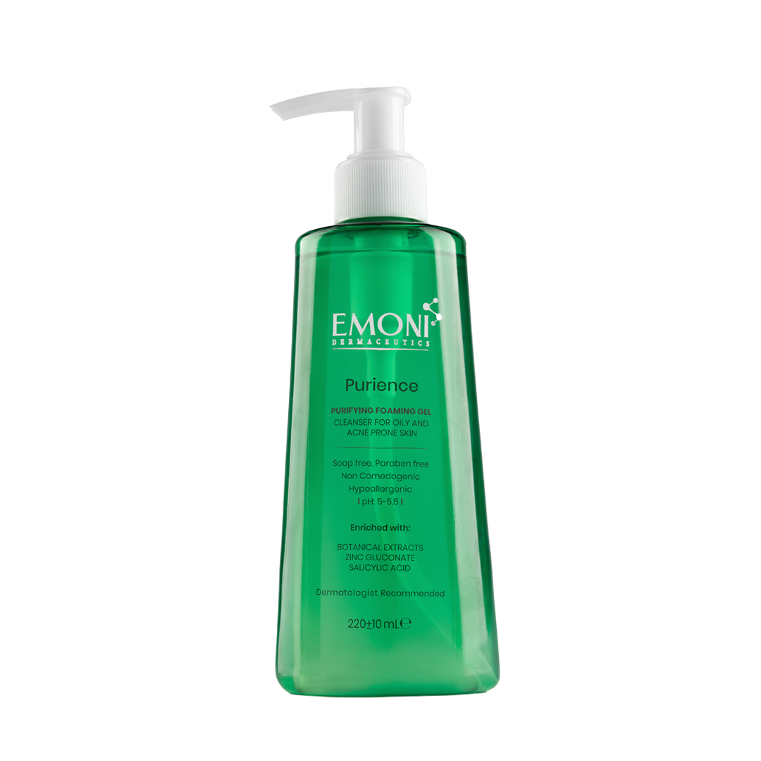 Purience cleanser ژل شستشوی صورت مناسب پوست چرب و مستعد آکنه - تصویر 1